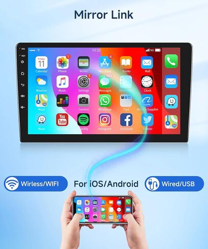 2G + 32G Android 13 Radio for Chevrolet Chevy Cruze 2009-2015 ، Rimoody Car Stereo 9 Inch Touch Screen GPS Savigation WiFi Bluetooth FM EQ Mirror Link + Backup Camera in Kuwait