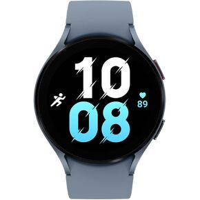Samsung Galaxy Watch 5 (44 ملم ، WiFi + 4G LTE) 1.4 '' Super Amoled Smartwatch GPS Bluetooth w/ Advanced Sleep Coaching ، مستشعر نشط حيويًا ، R915U مقاوم للماء (حزمة الشاحن السريع ، الياقوت) (متجدد) (متجدد)