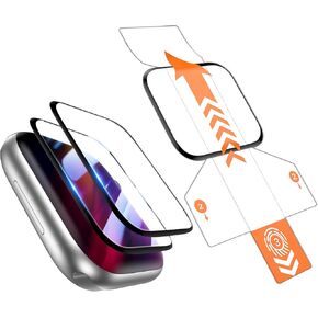 Goton [2 Pack] for Apple Watch Screen Protector 45mm 41mm 44mm 40mm 49mm Slim Soft Protective Protector for iWatch Accessories Series 9/8/7/SE2/SE/6/5/4/Ultra 2/Ultra, 44mm