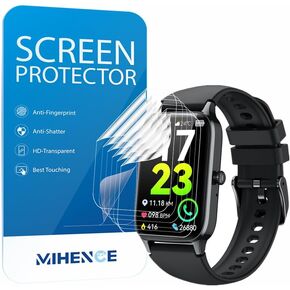 Screen Protector for P97 1.57'' Fitness Tracker Smartwatch, TPU HD Protective Film Compatible for Dyurwa/Soudorv 1.57" Fitness Tracker Smartwatch (6 PCS)