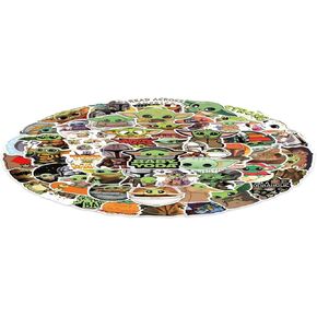 60pcs Funny Vinyl Stickers Pack, Large Bulk Sticker for Laptop, Phonecase, Water Bottles, Computer.Vine Sticker Decal DIY Décor for Bumper Wall. (black3)