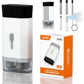 Keyboard Cleaning Kit, 13 in 1 Multifunctional Cleaner Kit Compatible with Airpod iPhone MacBook, Electronics Cleaning Tool for Charging Port,Laptop,Computer Screen,Headphones,Camera,PC