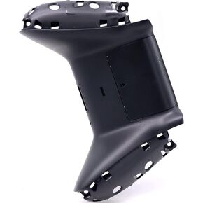Deal4GO Back Shell Bottom Housing Shell Case Cover Replacement for Xbox one Slim Controller (Model 1708) Back Plate (Black)