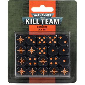Games Workshop Warhammer 40k - Kill Team Chaotica Dice Set
