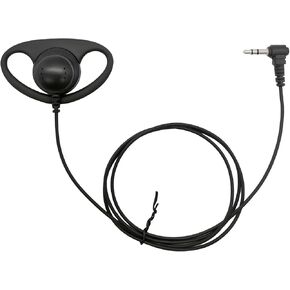 3.5mm Listen Only Earpiece Radio Headset for Motorola APX 6000 7000 8000 Shoulder Mic (5)
