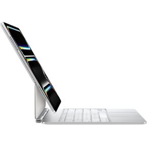 Apple iPad Magic Keyboard Case for iPad Pro 13-inch (QWERTY English) White (Renewed)