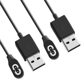 Charging Cable Compatible with AfterShokz OpenSwim Pro, USB Charger Cord Replacement Compatible with Shokz Open Swim Pro/S710 Headphones [2 PCS]