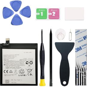 New Upgraded Battery for Moto G 5G 2020 XT2113 & Moto One 5G Ace Battery, MK50 Replacement Battery with Repair Tools in Kuwait