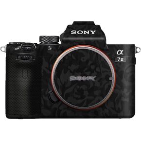Camera Body Protective Film Decorative Sticker Compatible with Sony a7 III Comprehensive Protection Anti-Scratch/Anti-Wear/No-Residue/3M Materail(Circuit Board Black)