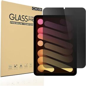 I Pack Privacy Screen Protector for iPad mini 7 (2024, 7th Gen) /iPad Mini 6 (2021, 6th Gen), 8.3-Inch Apple Pencil 2nd Compatible 9H Tempered Glass Film