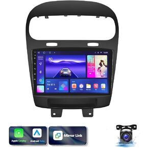 9 inch Android 13 Car Radio Stereo for Dodge Journey 2012-2020, 2GB +32GB, Touchscreen Radio Double Din with Carplay & Android Auto,Built-in Support GPS WiFi DSP AHD Backup Camera