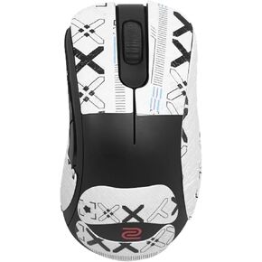 Mouse Grip Tape Full Coverage for BenQ Zowie EC2-CW Ergonomic Gaming Mouse, Mouse Anti Slip Grip Tape,Self-Adhesive PreCut Sweat-Resistant Professional Mice Upgrade Kit(White)