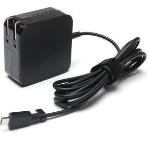 ​33W Laptop Charger Replacement for Asus Chromebook C201P C201 C201PA C100PA C100P C100 Eeebook X205T X205 X205TA Vivobook E200H E200HA AD890526 ADP-33AW B Small Square Tip Power Supply Cord