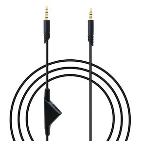 Replacement Audio Cable Cord Compatible with Astro A40 A40TR A10 Gaming Headset PS4 PS5 Xbox with in Volume Control,6.5ft Black