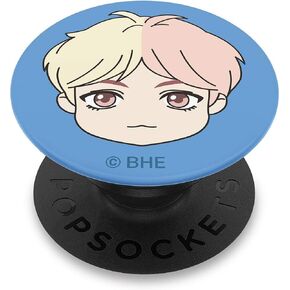 BTS PopSockets PopGrip : Swappable Grip for Phones & Tablets Official License Goods SDver V