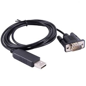 USB to DB9 Male FT231XS Chip RS232 WiFi Serial BMS Programming Converter Cable for Deye SunSynk Sol-Ark Growatt SPH Solar Battery System