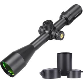WestHunter Optics TD 5-25x50 SFIR FFP Long Range Precision Riflescope, Red Illumination First Focal Plane 30 mm Tactical 1/10 MIL Competition Shooting Scope