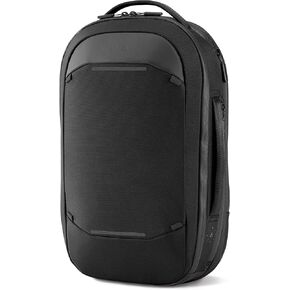 NOMATIC Navigator Premium Backpack - 15L w/ 6L Built-In Expansion - Water Resistant Anti Theft Backpack - Laptop Bag - Computer Backpack - Expandable Black Backpack
