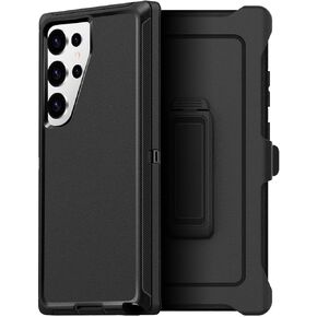 AICase Belt-Clip Holster Case for Samsung Galaxy S25 Plus 6.7",Heavy Duty Drop Protection Full Body Rugged Shockproof/Drop Proof/DustProof Military Grade Tough Durable Cover for S25 Plus 2025