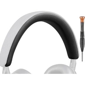 SOULWIT Replacement Headband Pad for Bowers & Wilkins PX8/PX7 s2/PX7 s2e (do not fit PX7) Headphones, Headset Head Band Cushion Repair Part, Easy DIY Installation - Black