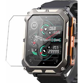 Puccy 3 Pack Screen Protector, compatible with HOFIT Blackview BV- C20 Pro Smart Watch smartwatch TPU Film Guard （ Not Tempered Glass Protectors）