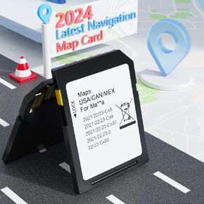 2024 GPS Navigation SD Card Map Sync 2 Navigation System in USA/CAN/MEX, Latest Navigation SD Card Compatible with 2021/22/23-Cx5, 2021/22/23-Cx9, Cx50-2022/23, 2021/2022/2023-Cx30