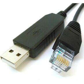 RJ45 Control Cable for Skywatcher and Orion Mount, for Heq5 pro, Azeq5, Azeq6, Eq6-R, Eq6-R Pro, EQ8-R and Orion Sirius Mount, Eqmod USB Console Cable for Skywatcher GOTO Mount, 6 FT
