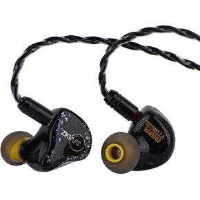 Linsoul ZiiGaat x Jay’s Audio Estrella 2DD x 4BA Hybrid Driver in Ear Monitor, Wired Earbuds IEM, Gaming Earbuds, with 3-Way Crossover Tuning for Audiophile Musician