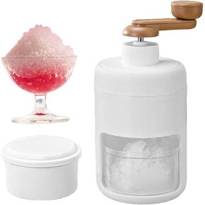 Manual Shaved Ice Maker Machine, Instant Ice Shaver, Snow Cone Machine, Suitable for Making Snowcones and Slushy in Kuwait