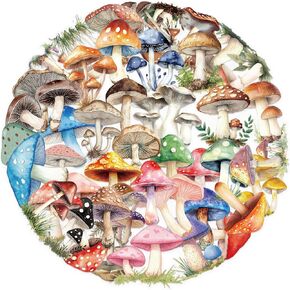 50Pcs Mushroom Stickers for Water Bottles, Waterproof PET Transparent Stickers Pack for Hydro Flask, Scrapbook, Journal, Laptop, Computer, Skateboard, Luggage, Phone, Cute Aesthetic Decals