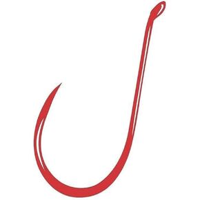 Gamakatsu Red Barbless Octopus Hook, 100 Pack, Size: 4