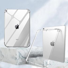 Clear Case Fit New iPad 10.9 2022 | iPad 10th Generation Clear Case | Lightweight Soft TPU | Anti-Scratch Ultra Clear Protective Tablet Cover | Shockproof Impact Resistant