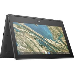 HP Chromebook x360 11 G3 EE 11.6" Touchscreen 2 in 1 Chromebook - Intel Celeron N4020-4GB - 32GB Flash Memory - Intel UHD Graphics 600 - Chrome OS (Renewed)