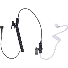 2.5mm Listen Only Earpiece Headset for Harris XL 200 XL200 XL-200 Shoulder Mic (Long Cable)