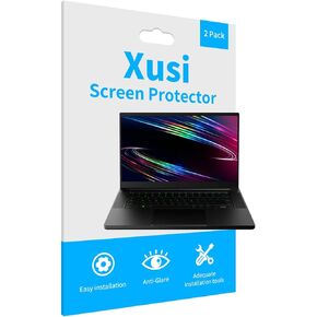Screen Protector For Razer Book 13 2020 Full HD Laptop Anti Glare &Anti Blue Screen Protector 2 Pcs (13.4" Not Touch Screen & Anti Bluelight Screen Protector)