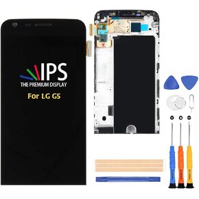 A-MIND for LG G5 LCD Screen Replacement, H840 H850 H820 H831 VS987 LS992 Touch Screen Digitizer LCD Display Glass Sensor Assembly with Frame,Free Screen Protector & Tool Kits