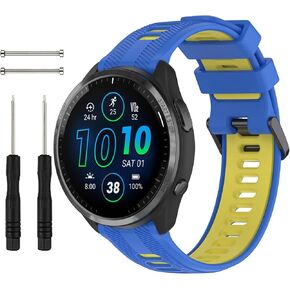 Replacement Band for Garmin Forerunner 945/935 Watch, Soft Silicone Strap for Garmin Forerunner 935 Running GPS Unit, Band for Garmin 945 Watch Women Men