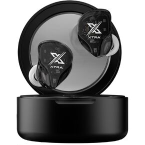 KZ Xtra Bluetooth 5.4 in-Ear True Wireless Noise Cancellation Earbuds 32H, 10mm Dynamic HiFi ANC Sound, APTX AAC DAC Earphone