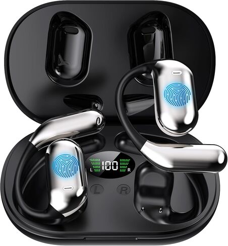 Language Translation Wireless Earbuds, 3-in-1 Translator Earbuds Real Time Bluetooth Headphones144-Languages, Noise Reduction, for Travel Business, Matte Black in Saudi Arabia
