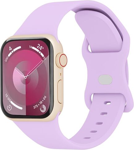 سوار سيليكون متوافق مع ساعة Apple 41 مم 38 مم 40 مم 49 مم 46 مم 45 مم 42 مم 44 مم، سوار معصم رياضي بديل لسلسلة iWatch 11 10 9 8 7 6 5 4 SE Ultra 3 2 1 للنساء والرجال in Kuwait