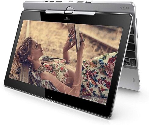 HP EliteBook Revolve 810 G3 Tablet PC, Intel Core i5 5300U Upto 2.9GHz, 8G DDR3L, 240G SSD, WiFi, DP, 11.6 Inch Screen, Win 10 64 Bit-Multi-Language Suppport English/Spanish/French (Renewed) in Saudi Arabia