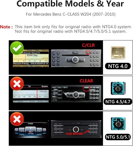 10.25 "شاشة Linux Car Multimedia لشاشة Mercedes Benz W204 W176 C117 W463 X156 2012-2015 C in Kuwait