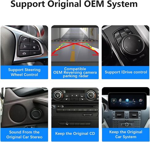 10.25 "شاشة Linux Car Multimedia لشاشة Mercedes Benz W204 W176 C117 W463 X156 2012-2015 C in Kuwait