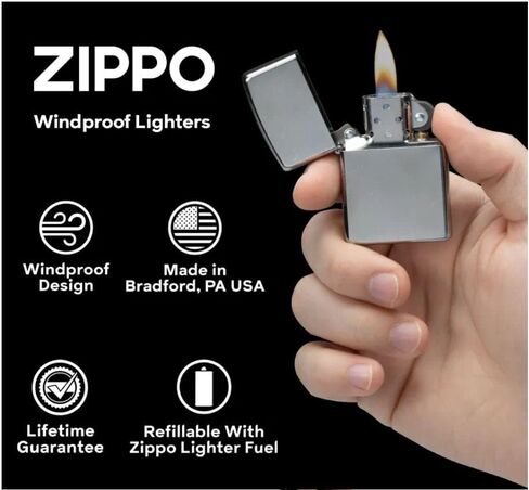 Zippo Lighter - for Ford Design Windproof Lighter (Ford Mustang Ponny Z5552) in Kuwait
