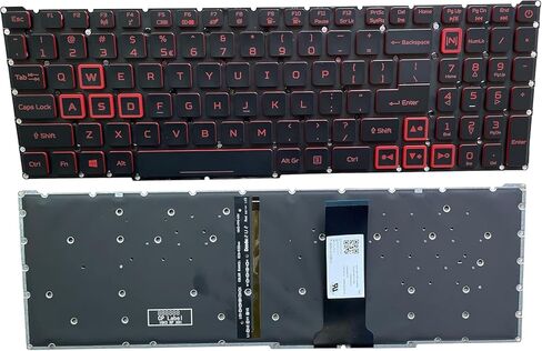 لوحة المفاتيح البديلة لـ Acer Predator Helios 300 PH315-52 PH315-53 PH317-53 ، NITRO 5 AN515-43 AN515-54 AN515-55 AN517-51 AN517-52 AN515-54-51M5 AN515-54-54W2 تَخطِيط in Kuwait