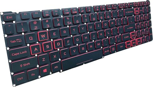 لوحة المفاتيح البديلة لـ Acer Predator Helios 300 PH315-52 PH315-53 PH317-53 ، NITRO 5 AN515-43 AN515-54 AN515-55 AN517-51 AN517-52 AN515-54-51M5 AN515-54-54W2 تَخطِيط in Kuwait