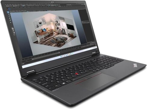 Lenovo ThinkPad P16V Gen 2 Premium Mobile Workstation ، 16 "FHD+ Screen ، Intel Core Ultra 7 155H ، 16GB DDR5 RAM ، 512GB SSD ، Wi-Fi 6 ، لوحة مفاتيح خلفية ، قارئ بصمات الأصابع ، Windows 11 Pro in Kuwait