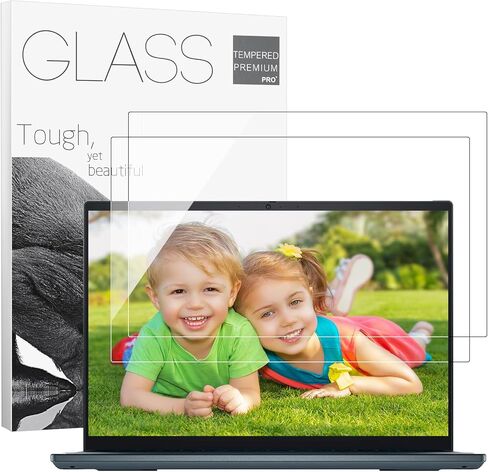 2Pack 15.6'' Laptop Screen Protector,Tempered Glass Film for HP/Dell/Sony/Samsung/Lenovo/Acer/MSI/LG/Razer Blade and All Other 15.6'' Aspect Ratio 16:9 Laptop, Scratch-resistance,9H Hardness in Saudi Arabia