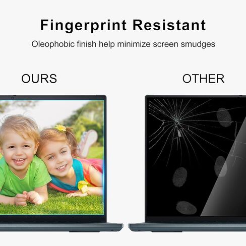 2Pack 15.6'' Laptop Screen Protector,Tempered Glass Film for HP/Dell/Sony/Samsung/Lenovo/Acer/MSI/LG/Razer Blade and All Other 15.6'' Aspect Ratio 16:9 Laptop, Scratch-resistance,9H Hardness in Saudi Arabia