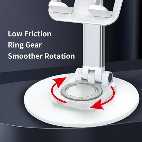 Glitter Metal Foldable Retractable Stand for Tablets and Phones in Saudi Arabia